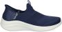 Skechers Ultra Flex 3.0 Smooth Step 149709-NVY Vrouwen Marineblauw Sneakers Sportschoenen - Thumbnail 6