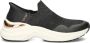 Skechers Hands Free Slip-Ins Hazel dames instapschoenen Zwart wit - Thumbnail 1