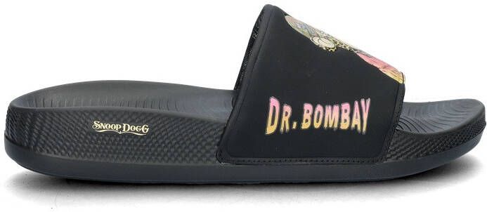 Skechers Snoop Dogg Hyper Slide Dr. Bombay 251015-BBK Mannen Zwart Slippers