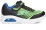 Skechers Microspec Max Ii Sportschoen Jongens Zwart lime - Thumbnail 2