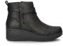 Skechers Pier-Lite Everlasting 167916-BBK Vrouwen Zwart Laarzen Chelsea laarzen - Thumbnail 2