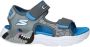 Skechers S-Slights Creature of Splash sandalen met lampjes grijs Jongens Imitatieleer 28 - Thumbnail 15