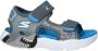 Skechers S-Slights Creature of Splash sandalen met lampjes grijs Jongens Imitatieleer 28 - Thumbnail 4