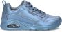 Skechers Uno Galactic sneakers blauw metallic - Thumbnail 2