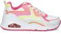 Skechers Uno Lite Sneakers wit Synthetisch Dames - Thumbnail 4