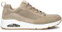 Skechers Stijlvolle Satsuma Sneakers voor de Moderne Man Beige Heren - Thumbnail 3