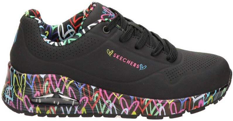 Skechers Uno Loving Love lage sneakers