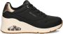 Skechers Sneakers UNO WEDGE-HI STEPS wedge sneaker veterschoen met air-cooled memory foam - Thumbnail 1