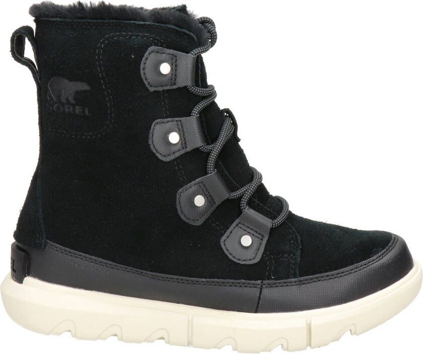 Sorel Explorer suède snowboot zwart