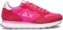 Sun68 Sun 68 Ally Solid Nylon dames sneaker Fuchsia - Thumbnail 5