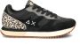 Sun 68 Stargirl Animal dames sneaker Zwart - Thumbnail 2