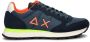 Sun68 Heren Tom Fluo Navy Blue Sneakers Blue Heren - Thumbnail 54