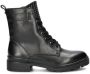 Tamaris Veterboots zwart Textiel - Thumbnail 6