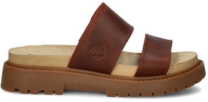 Timberland Women's Clairemont Way Slide Sandal Sandalen bruin