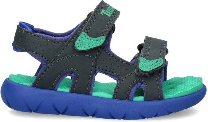 Timberland Perkins Row sandalen grijs blauw Jongens Imitatieleer Meerkleurig 27