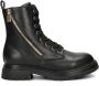 Tommy Hilfiger Ashlyn veterboots zwart Meisjes Imitatieleer 36 - Thumbnail 1