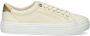 Tommy Hilfiger Plateausneakers ESSENTIAL VULC CANVAS SNEAKER Contrastafwerking in metalliclook vrijetijdsschoen halfschoen veterschoen - Thumbnail 1