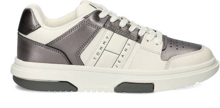 Tommy Hilfiger The Brooklyn Sneaker Leder Dames Warm Stone