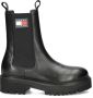 Tommy Hilfiger Urban Chelsea Leren Damesschoenen Black Dames - Thumbnail 15