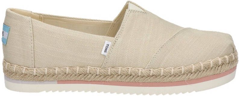 TOMS Alpargate Platform Rope espadrilles