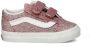 Vans Old Skool V Glitter Sneakers roze Dames - Thumbnail 2