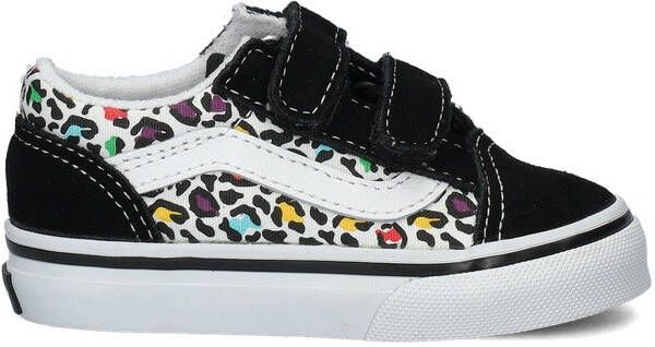 Vans Old Skool Leopard Glitter V-Animal Pop sneakers zwart multi Textiel 22.5