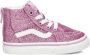 Vans SK8 Hi Zip Glitter sneakers roze Paars Jongens Meisjes Textiel 19 - Thumbnail 9