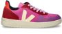 Veja Sportschoenen V-10 Suede Pink Dames - Thumbnail 3