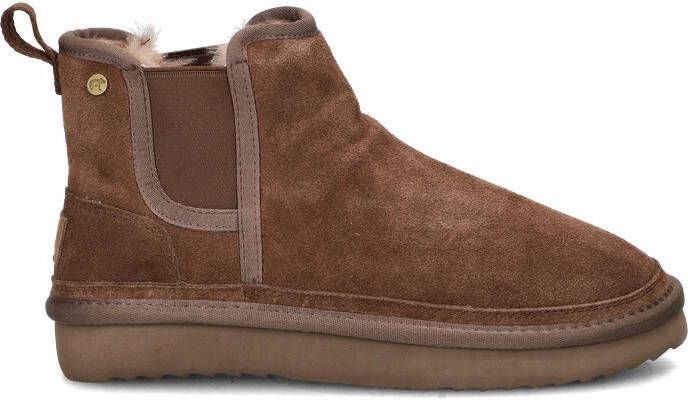 Warmbat Australia Sturt heren chelseaboot Bruin