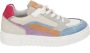 Aqa Dames Veterschoenen A8522 a76b79 Cirrus Blue Multi - Thumbnail 2