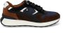 Australian Kyoto SKQ Blue Black Combi Heren Sneakers Multi - Thumbnail 2