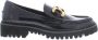 Bibi Lou Turin Loafers Zwart 571Z16Vk-I23 Black Dames - Thumbnail 3