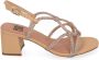 Bibi Lou Hoge hak sandalen voor modebewuste vrouwen Beige Dames - Thumbnail 36