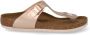 Birkenstock Gizeh Kids Slippers Electric Metallic Copper Regular fit | Goud | Imitatieleer - Thumbnail 9