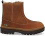 BunniesJR 224702-513 Jongens Biker Boots Bruin Suède Ritssluiting - Thumbnail 3