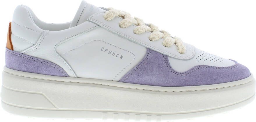 Copenhagen Sneakers CPH75 Leather Mix in paars