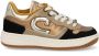 Cruyff Junior Campo Low Sneakers Leren Sneaker Meisjes Brons - Thumbnail 4