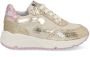 Develab 41044 Sneakers Leren Sneaker Meisjes Goud - Thumbnail 2