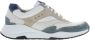 Durea 6267 685 0264 Beige wit groen combi sneaker wijdte H - Thumbnail 2