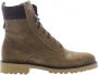 Durea 9741 H Volwassenen VeterlaarzenHalf hoge schoenen Kleur Groen - Thumbnail 2