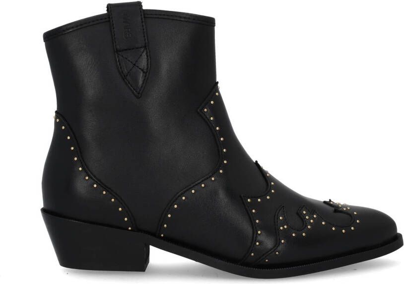 DWRS label Lyon studs black Zwart