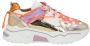 DWRS LABEL DWRS ORION metallic sneakers roze wit Roze Mesh Lage sneakers Dames - Thumbnail 5