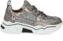 DWRS Pluto chunky leren sneakers grijs - Thumbnail 3