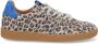 DWRS The label DWRS Dames Sneaker Wit Beige Stof Leer - Thumbnail 4