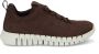 ECCO Gruuv M Heren nubuck sneaker Bruin Size: 45 (UK 10.5-11) - Thumbnail 1