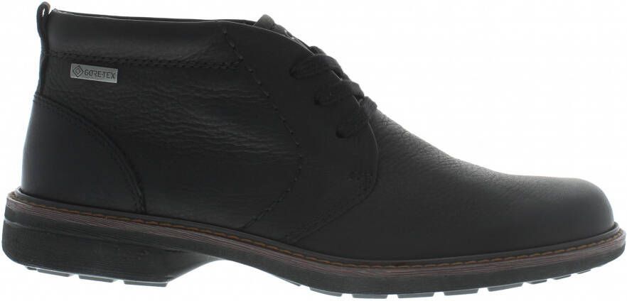 ECCO Turn Heren enkellaars van nubuck met Gore-Tex Zwart Size: 45 (UK 10.5-11)