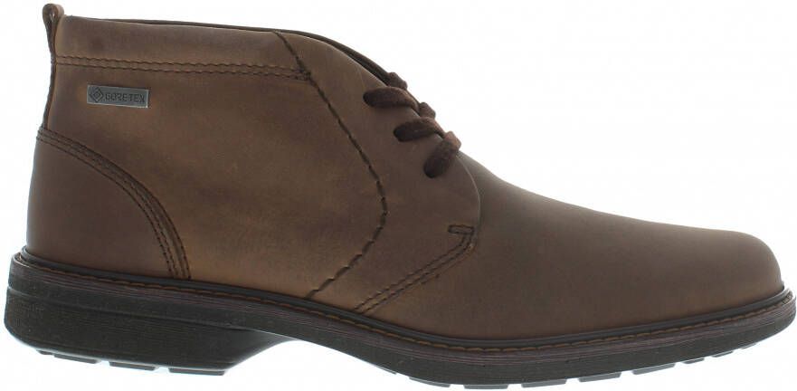 ECCO Turn Heren enkellaars van nubuck met Gore Tex Zwart Size 45 UK 10.5 11 Schoenen