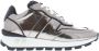 Floris van Bommel Sfw-10115 Lage sneakers Leren Sneaker Dames Zilver - Thumbnail 5