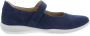 Hartjes 162.2102\20 65.00 Blauwe dames bandschoenen wijdte G - Thumbnail 2