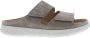 Hartjes 122.1221 30 35.00 Taupe slipper met uitneembaar voetbed wijdte H - Thumbnail 2